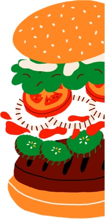 Burger Illustration